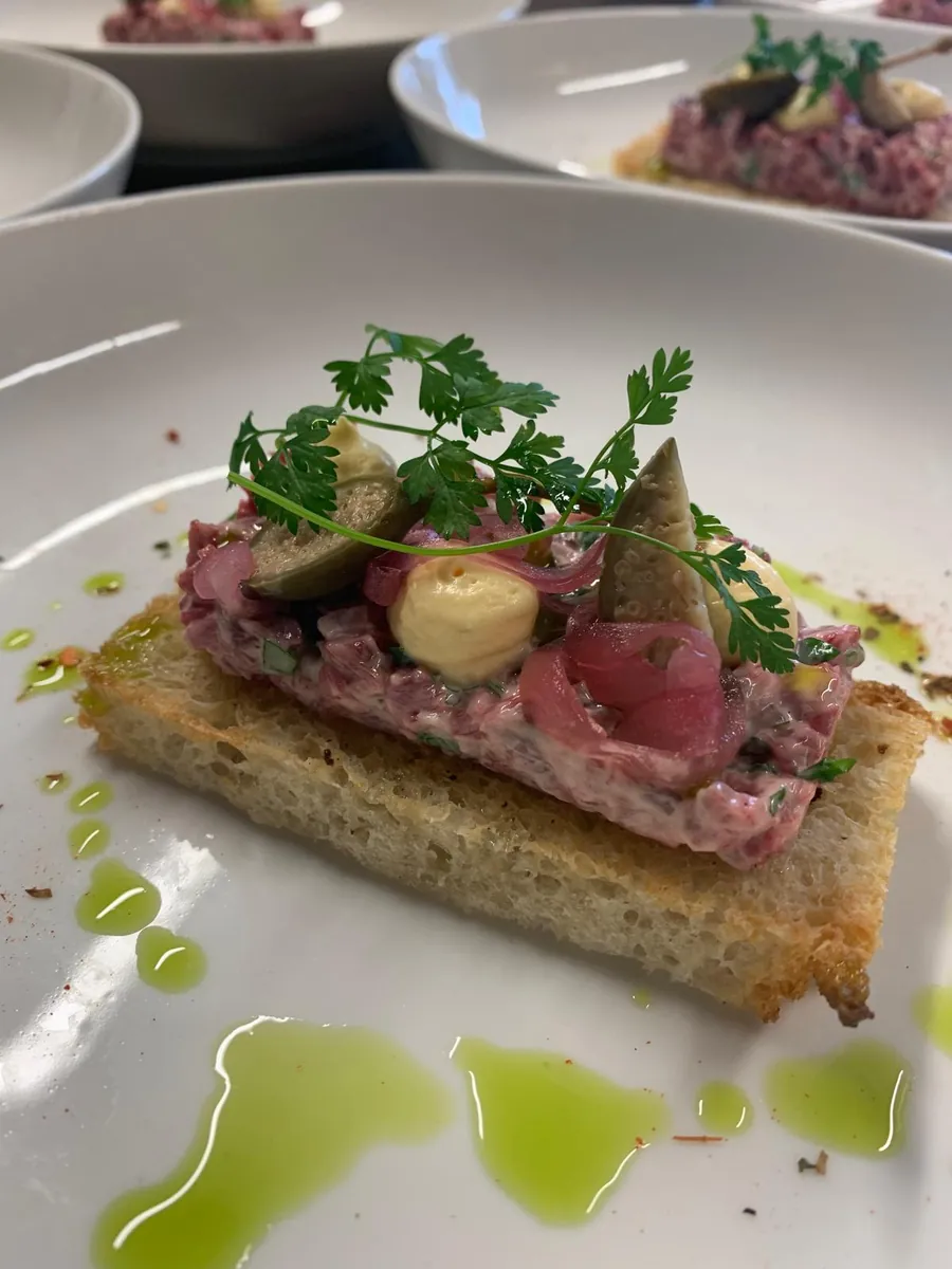 Lunchmenu – toast tartaar